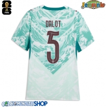 Maglie da calcio Portogallo Diogo Dalot #5 Seconda Maglia Femminile Mondiali 2026  Manica Corta